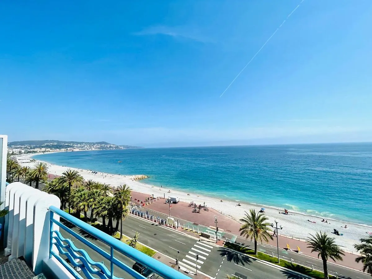 Sea View Top Floor - Promenade Des Anglais Nice Apartment